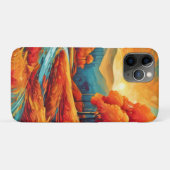 Coques Case-Mate iPhone Scène vibrante de la rivière Fall (Dos (Horizontal))