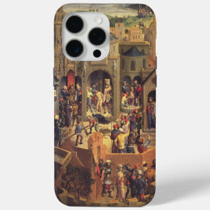 Coque iPhone 15 Pro Max Scènes de la Crucifixion du Christ