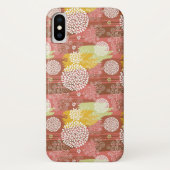 Coques Case-Mate iPhone Schéma floral 2 (Dos)