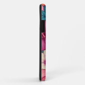 Coques Case-Mate iPhone Schéma floral d'hibiscus tropical (Dos/Droite)