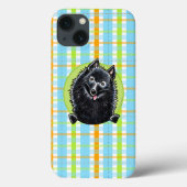 Coques Case-Mate iPhone Schipperke Joli Plaid (Verso)
