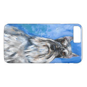 Coques Case-Mate iPhone Schnauzer miniature (Dos (Horizontal))