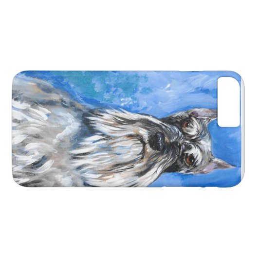 Coques Case-Mate iPhone Schnauzer miniature (Dos (Horizontal))