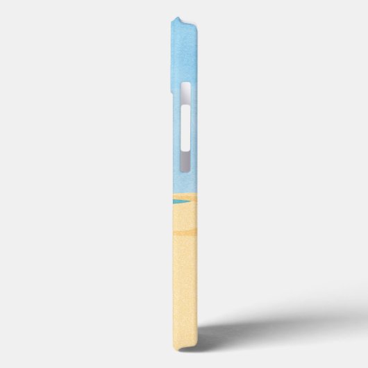 Coques Case-Mate iPhone Schnauzer miniature d'été (Verso / Gauche)