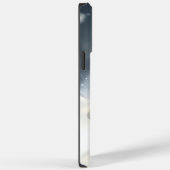 Coques Case-Mate iPhone Schnauzer miniature neige de Noël hiver (Verso / Droite)