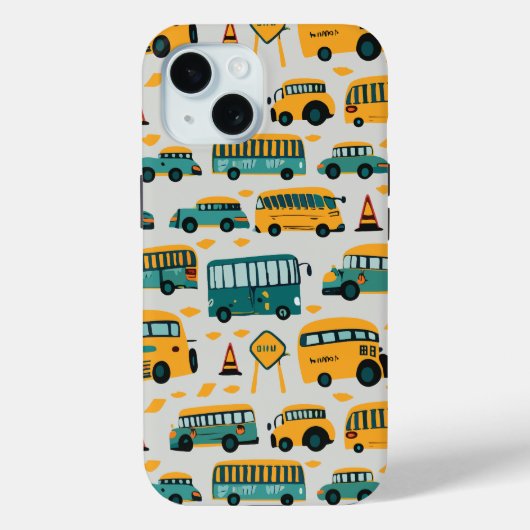 Coques Case-Mate iPhone School Bus (Verso)