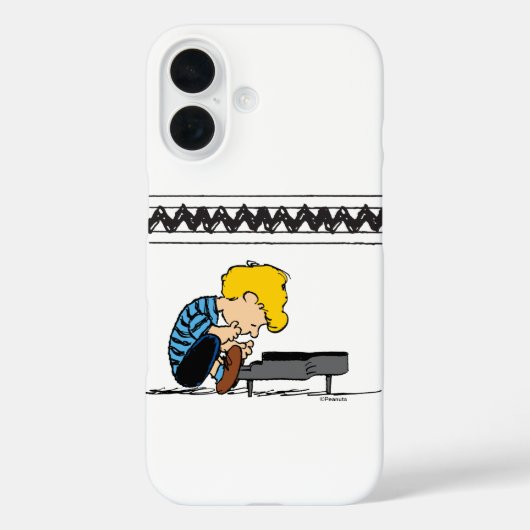 Coques Case-Mate iPhone Schroeder Charlie Musique Brown (Verso)