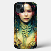 Coques Case-Mate iPhone Sci-Fi Imaginaire d'oursin arc-en-ciel (Verso)