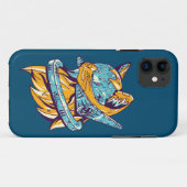 Coques Case-Mate iPhone Sci-Fi-TechnoCat (Dos (Horizontal))