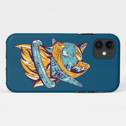 Coques Case-Mate iPhone Sci-Fi-TechnoCat (Dos (Horizontal))