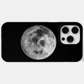 Coques Case-Mate iPhone Science de l'astronomie spatiale de la Pleine lune (Verso (horizontal))
