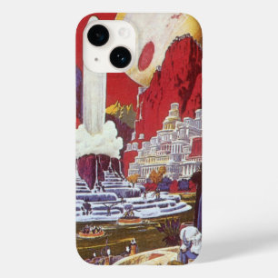 Coques Pour iPhone Science-fiction vintage, la cité perdue d'Atlantis