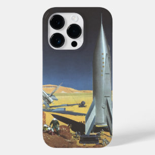 Coques Pour iPhone Science-fiction vintage Planète désertique avec ro