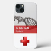Coques Case-Mate iPhone Science Médicale professionnelle ADN Strand Cross (Verso)