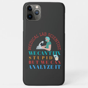 Case-Mate iPhone CASE SCIENTIFIQUE DE LABORATOIRE MÉDICAL NE PEUT PAS RÉ