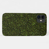 Coques Case-Mate iPhone Scintillement vert pomme foncé (Dos (Horizontal))