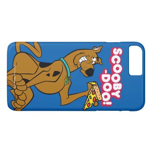 Coques Case-Mate iPhone Scooby Doo Avec Pizza Slice (Dos (Horizontal))