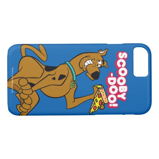 Coques Case-Mate iPhone Scooby Doo Avec Pizza Slice (Dos (Horizontal))