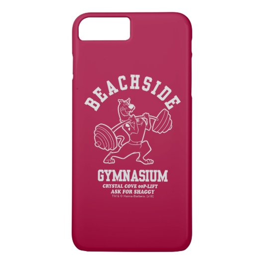 Coques Case-Mate iPhone Scooby-Doo "Beachside Gymnasium" Weightlifting (Dos)