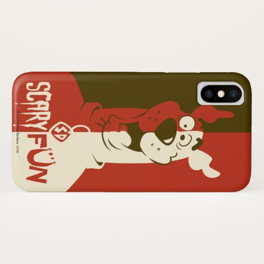 Coques Case-Mate iPhone Scooby-Doo "Effrayant" (Dos (Horizontal))