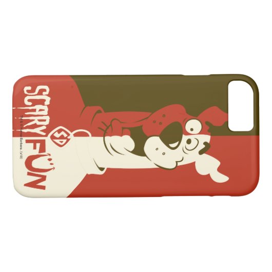 Coques Case-Mate iPhone Scooby-Doo "Effrayant" (Dos (Horizontal))