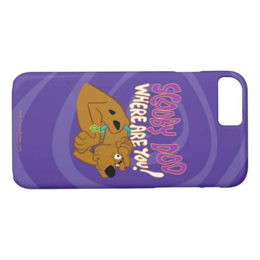 Coques Case-Mate iPhone Scooby-Doo effrayé (Dos (Horizontal))