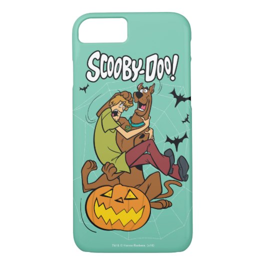 Coques Case-Mate iPhone Scooby-Doo et Shaggy Halloween Fright (Dos)