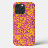 Coques Case-Mate iPhone Scooby-Doo | Funky Flower Motif (Verso)