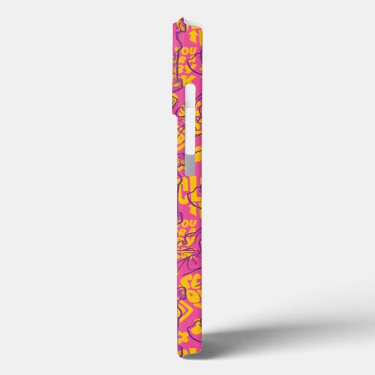 Coques Case-Mate iPhone Scooby-Doo | Funky Flower Motif (Verso / Gauche)