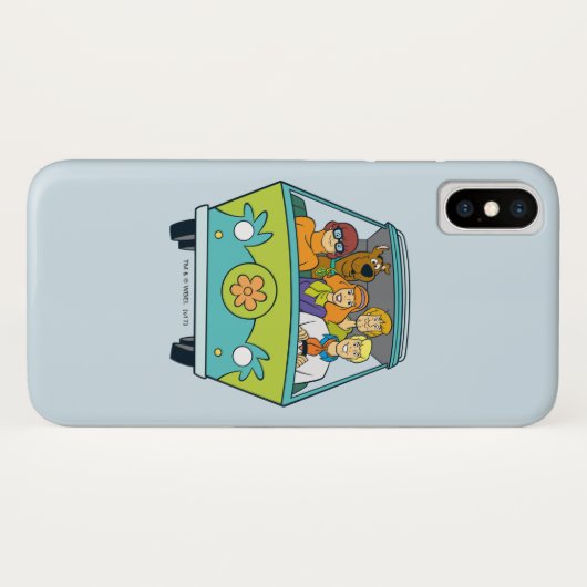 Coques Case-Mate iPhone Scooby-Doo & Gang Mystery Machine (Dos (Horizontal))