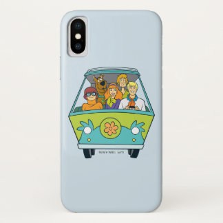 Coque iPhone X Scooby-Doo & Gang Mystery Machine