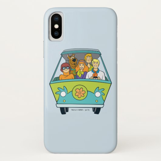 Coques Case-Mate iPhone Scooby-Doo & Gang Mystery Machine (Dos)
