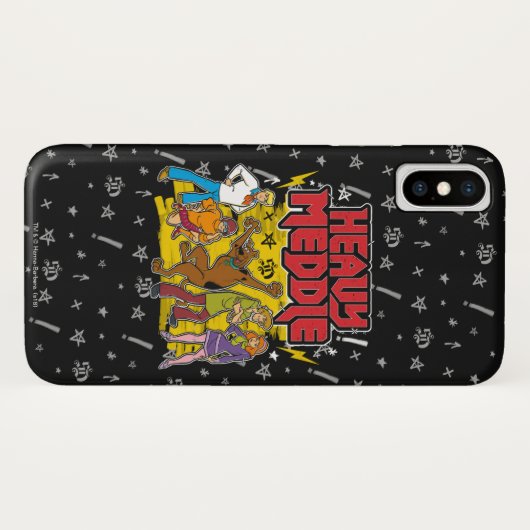 Coques Case-Mate iPhone Scooby-Doo | Graphique "Lourde Médaille" (Dos (Horizontal))