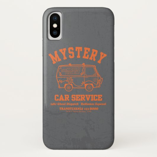Coques Case-Mate iPhone Scooby-Doo "Mystery Car Service" Graphique (Dos)