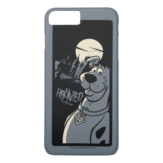 Coques Case-Mate iPhone Scooby-Doo Noir Haunted Mansion Graphisme (Dos)