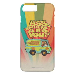Coque iPhone 7 Plus Scooby-Doo "Où Es-Tu ?" Retro Cartoon Van