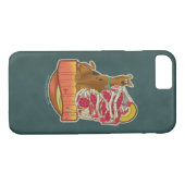 Coques Case-Mate iPhone Scooby-Doo | Pile de Pizza "Munchies" Graphique (Dos (Horizontal))