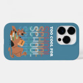 Coques Case-Mate iPhone Scooby Doo Trop Cool Pour L'École (Verso (horizontal))
