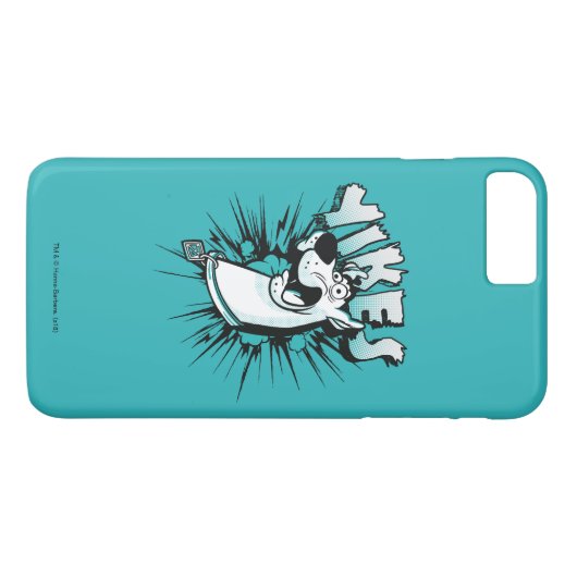Coques Case-Mate iPhone Scooby-Doo "Yikes !" Graphique demi-ton (Dos (Horizontal))