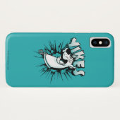 Coques Case-Mate iPhone Scooby-Doo "Yikes !" Graphique demi-ton (Dos (Horizontal))