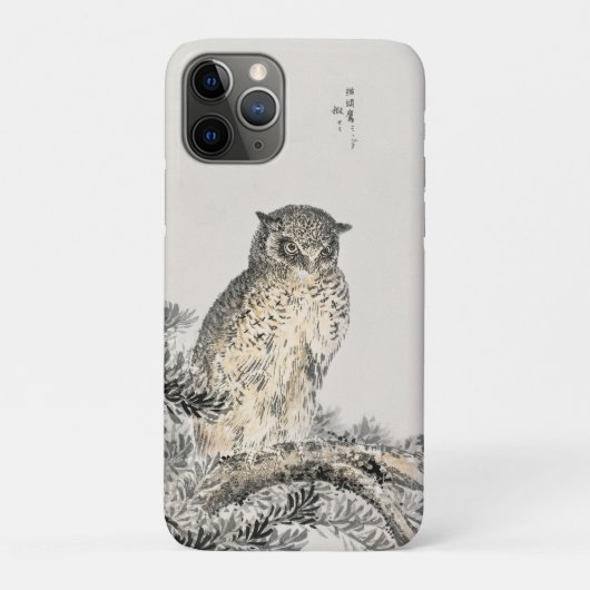 Coques Case-Mate iPhone Scops Owl Monographie japonaise des oiseaux Numata (Dos)