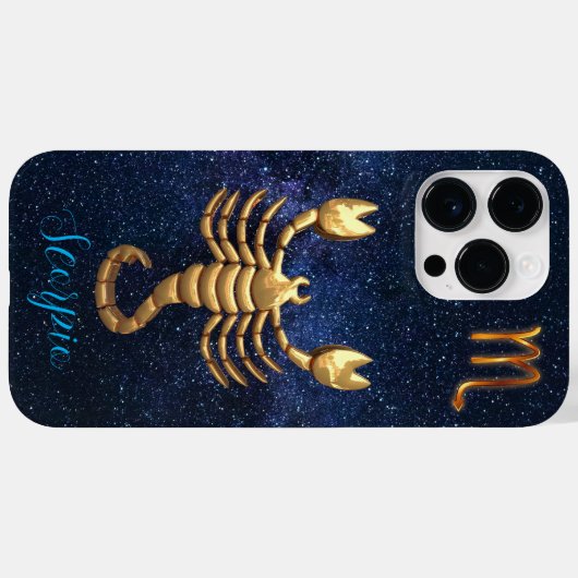 Coques Case-Mate iPhone Scorpio (Verso (horizontal))
