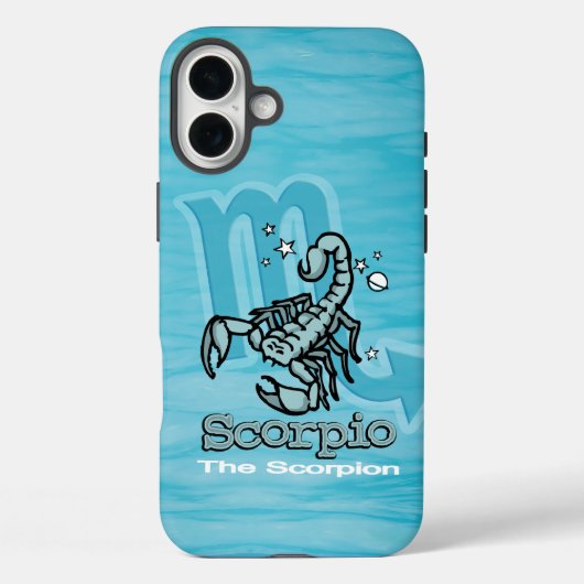 Coques Case-Mate iPhone Scorpio Le Scorpion panneau d'eau (Verso)