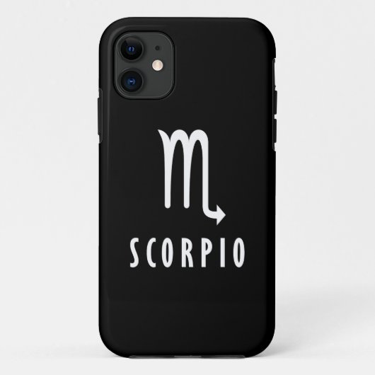 Coques Case-Mate iPhone Scorpio signe zodiaque (Dos)