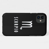 Coques Case-Mate iPhone Scorpio signe zodiaque (Dos (Horizontal))
