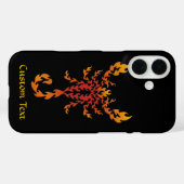 Coques Case-Mate iPhone Scorpion flamant (Verso (horizontal))