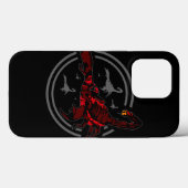Coques Case-Mate iPhone Scorpion rouge (Verso (horizontal))