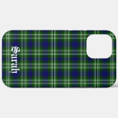 Coques Case-Mate iPhone Scotland Tweedside District Tartan Personnalisé (Verso (horizontal))