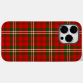 Coques Case-Mate iPhone Scott tartan rouge vert plaid (Verso (horizontal))