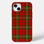 Coques Case-Mate iPhone Scott tartan rouge vert plaid (Verso)